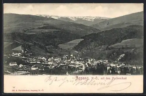 AK Aspang, Ort vor dem Hochwechsel