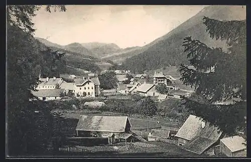 AK Frein an der Mürz, Panoramaansicht