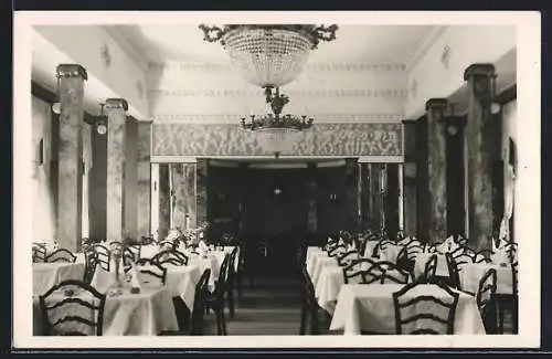 AK Bad Hofgastein, Kuranstalt Hohe Tauern, Innenansicht