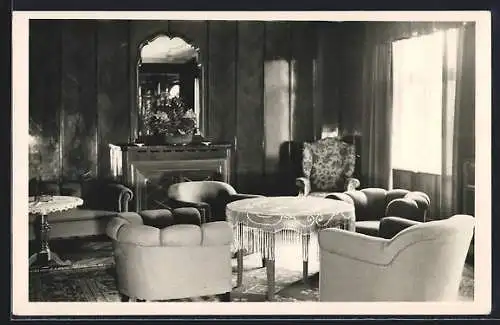 AK Bad Hofgastein, Kuranstalt Hohe Tauern, Innenansicht