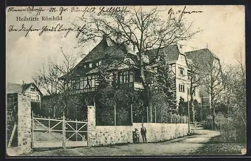 AK Römhild, Ansicht der Heilstätte