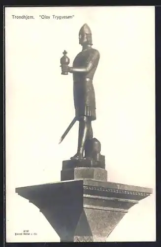 AK Trondheim, Olav Trygveson Denkmal