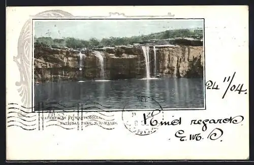 AK Wattamolla, Waterfalls