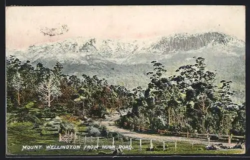 AK Mount Wellington, Panorama from Huon Road