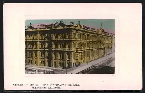 AK Melbourne /Victoria, Offices of the Victorian Government Railways