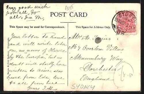 AK Sydney, Man-of-war Stairs and Fleet, Anchorage Farm Cove