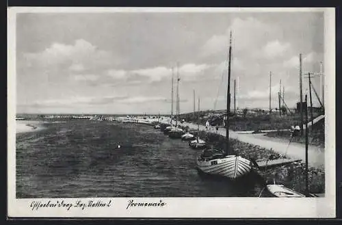 AK Deep, An der Promenade vom Ostseebad