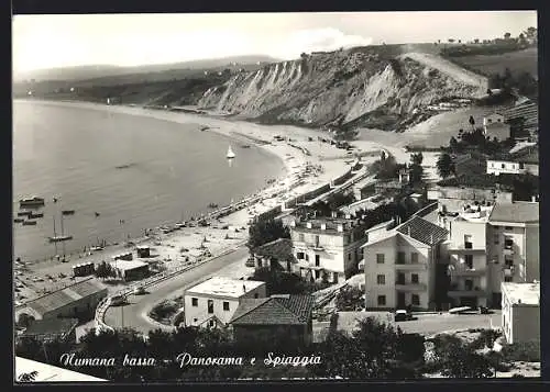 AK Numana bassa, Panorama and shore