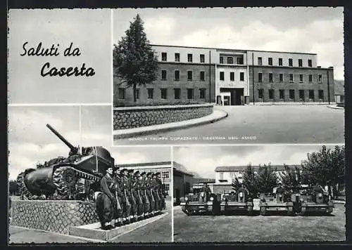 AK Caserta, Scuola Truppe Corazzate, Caserma gen. Amico