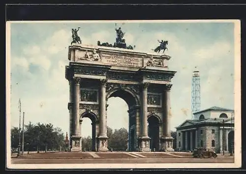 AK Milano, Arco della Pace