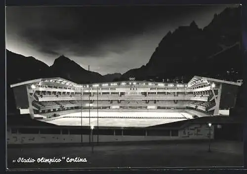 AK Cortina, Stadio Olimpico di notte