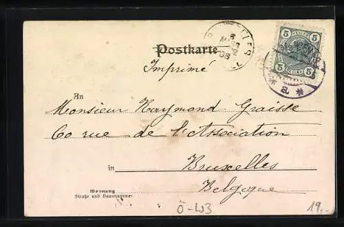 AK Wien, Partie in der Metternichgasse