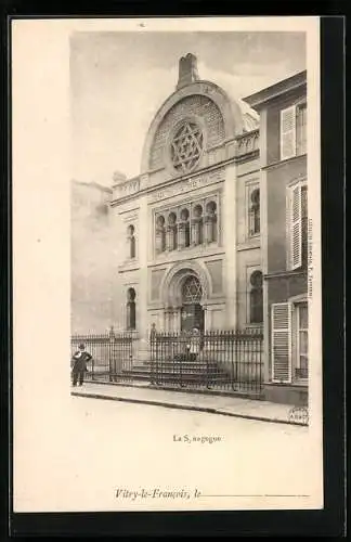 AK Vitry-le-Francois, La Synagogue, Synagoge