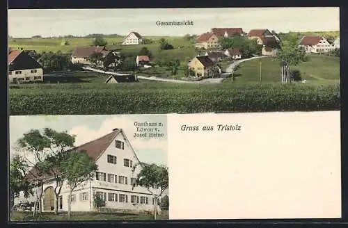 AK Tristolz, Gasthaus zum Löwen, Totalansicht