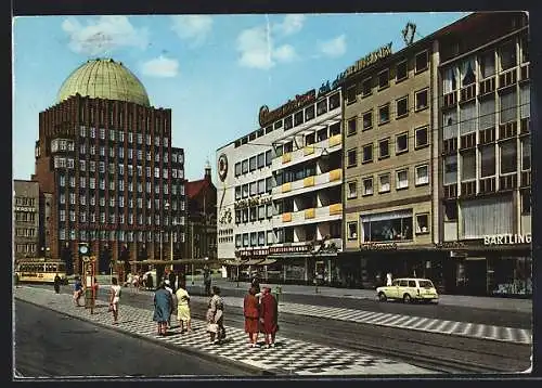 AK Hannover, Kurt-Schumacher-Strasse und Anzeigerhochhaus