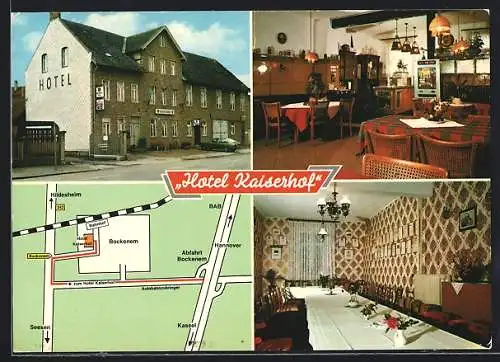 AK Bockenem /Harz, Hotel-Restaurant Kaiserhof, Hindenburgstrasse 2