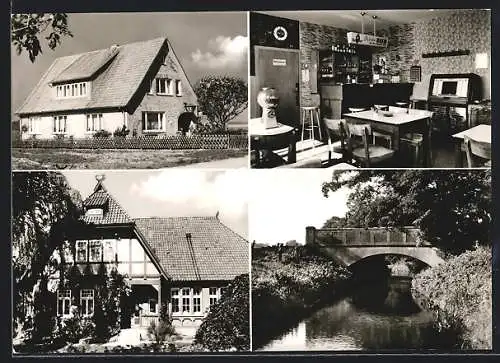 AK Süttorf-Dörmte / Uelzen, Gasthaus zur Wipperau, Schule