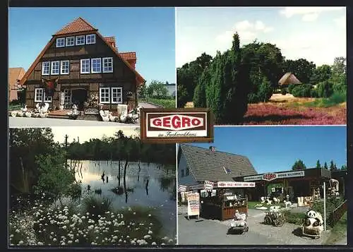 AK Schneverdingen, Gegro Gross- und Einzelhandel, Heberer Strasse 57, Harburger Strasse 7b