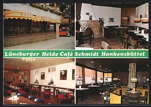 AK Hankensbüttel /Lüneburger Heide, Cafe Schmidt