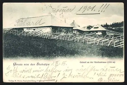 AK Maria Lankowitz, Stubalpe, Gaberl an der Reichsstrasse