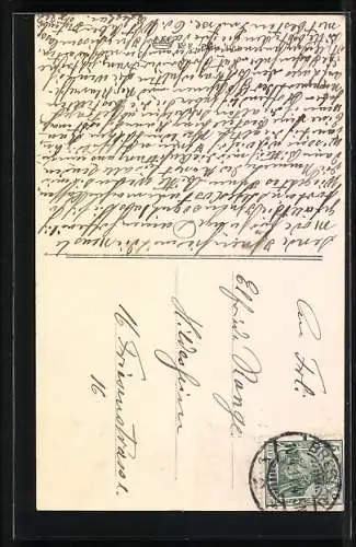 Künstler-AK Xavier Sager: C`est la Mode nouvelle, Dame in pinkem Anzug