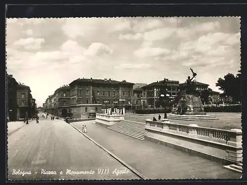 AK Bologna, Piazza e Monumento VIII Agosto