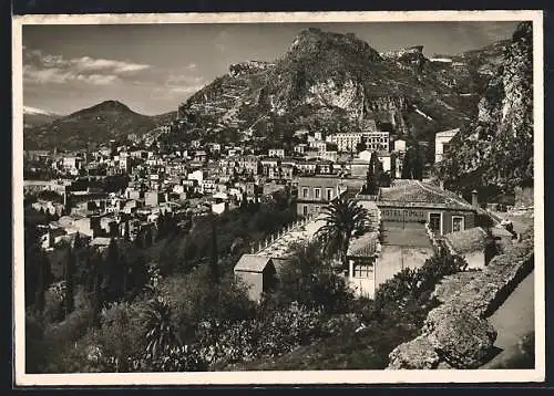 AK Taormina, Totalansicht mit Hotel Timeo