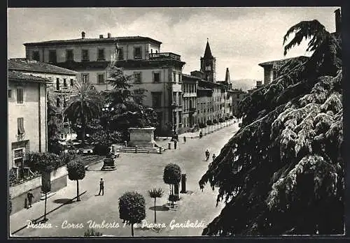AK Pistoia, Corso Umberto Io e Piazza Garibaldi