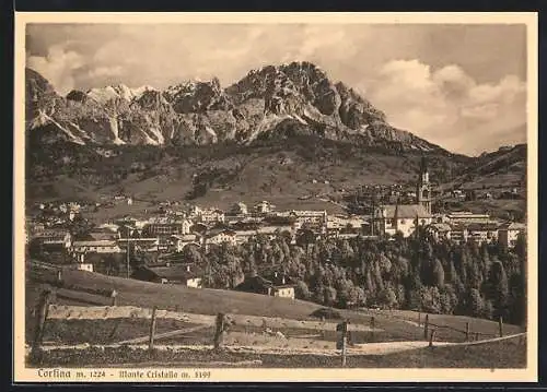 AK Cortina, Panorama e Monte Cristallo