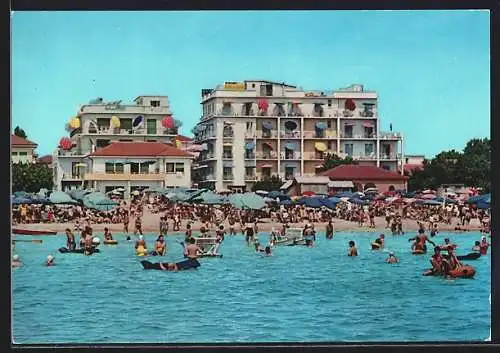 AK Lido di Jesolo /Venezia, Pensioni Rosanna e Casa Verde