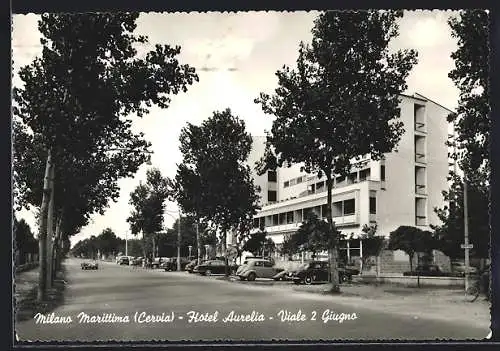 AK Milano Marittima /Cervia, Hotel Aurelia, Viale 2 Giugno