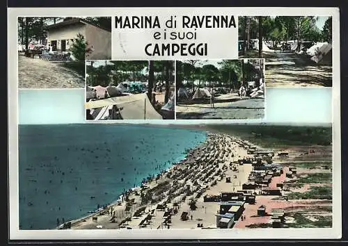 AK Ravenna-Marina, Campeggi, Spiaggia, Campingplatz