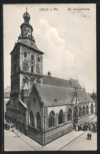AK Köln, St. Ursulakirche