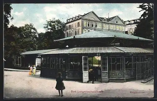 AK Bad Langenschwalbach, Weinbrunnen