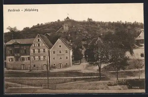 AK Hersbruck-Michelsberg, Dampfbrauerei und Gasthof Sommerkeller