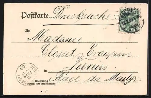 AK Aachen, Gasthaus Waldschenke