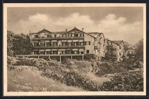 AK Feldafing am Starnberger See, Hotel Kaiserin Elisabeth, Inh. Georg Kraft