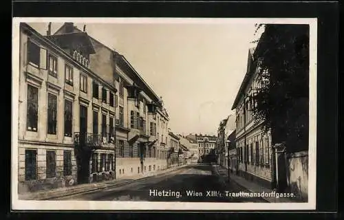 AK Wien, Hietzing, In der Trauttmansdorffgasse