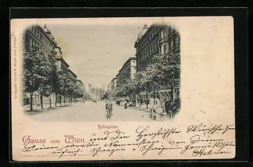 AK Wien, Blick in die Kolingasse