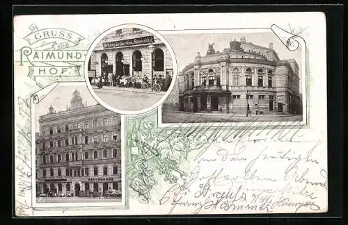 AK Wien, Restauration Raimundhof, Raimundtheater