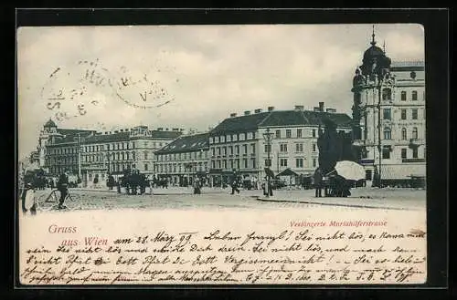 AK Wien, Verlängerte Mariahilferstrasse