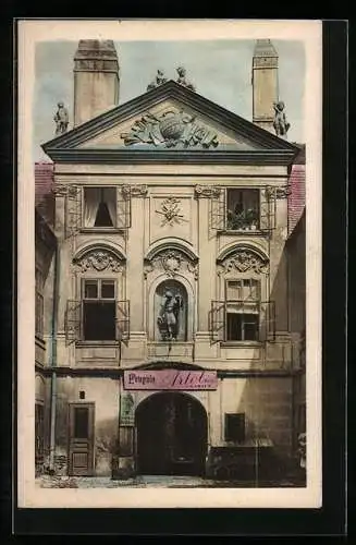 AK Wien, Hoftrakt des Hauses VI. Mariahilferstr. 44