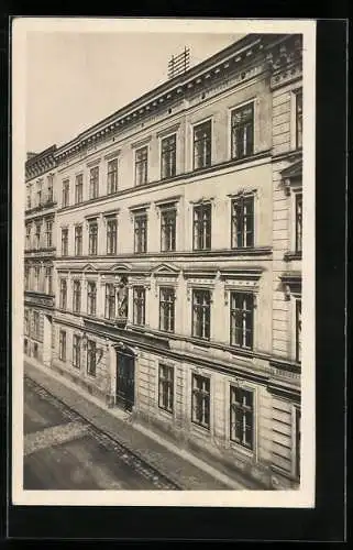 AK Wien, Privat-Volks- und Bürgerschule der christl. Schulbrüder, Gebr. Langg. 6