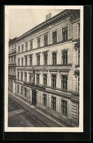 AK Wien, Privat-Volks- und Bürgerschule der christl. Schulbrüder, Gebr. Langg. 6