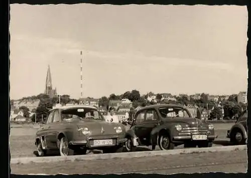 Fotografie Auto Renault Dauphine & Ford Taunus