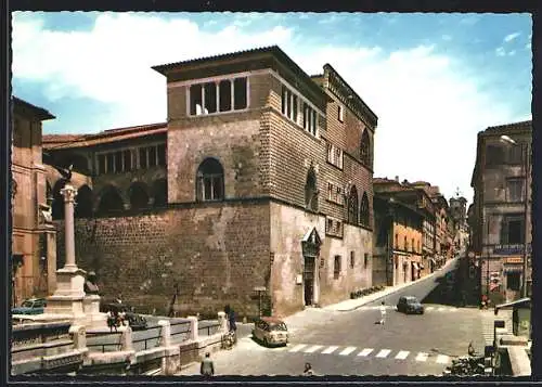 AK Tarquinia, Vitteleschi-Palast und Vittorio Emanuele-Allee