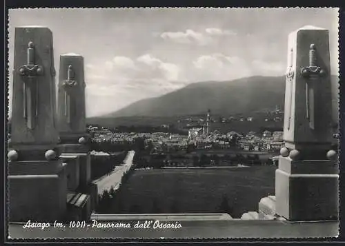 AK Asiago, Panorama dall`Ossario