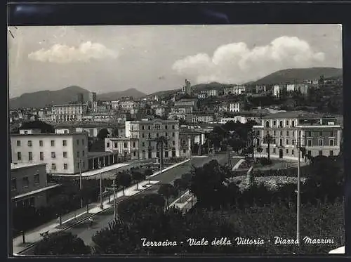 AK Terracina, Viale della Vittoria, Piazza Mazzini
