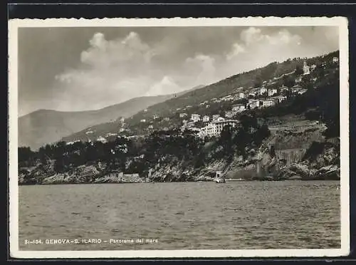 AK Genova-S. Ilario, Panorama dal Mare
