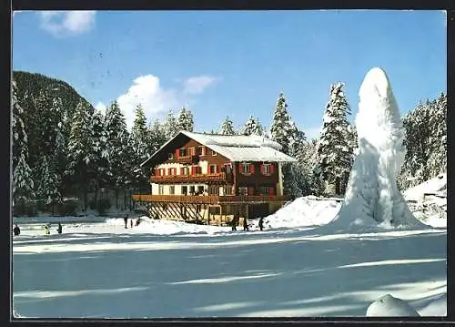 AK St. Vigil /Enneberg, Hotel Le Dla Creda, Bes. Fam. Josef Taibon